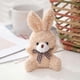 thumbnail image 4 of Short Plush Pendant Cute Bunny Dolls Wedding Decorative Rabbit Doll Girls Gift, 4 of 5