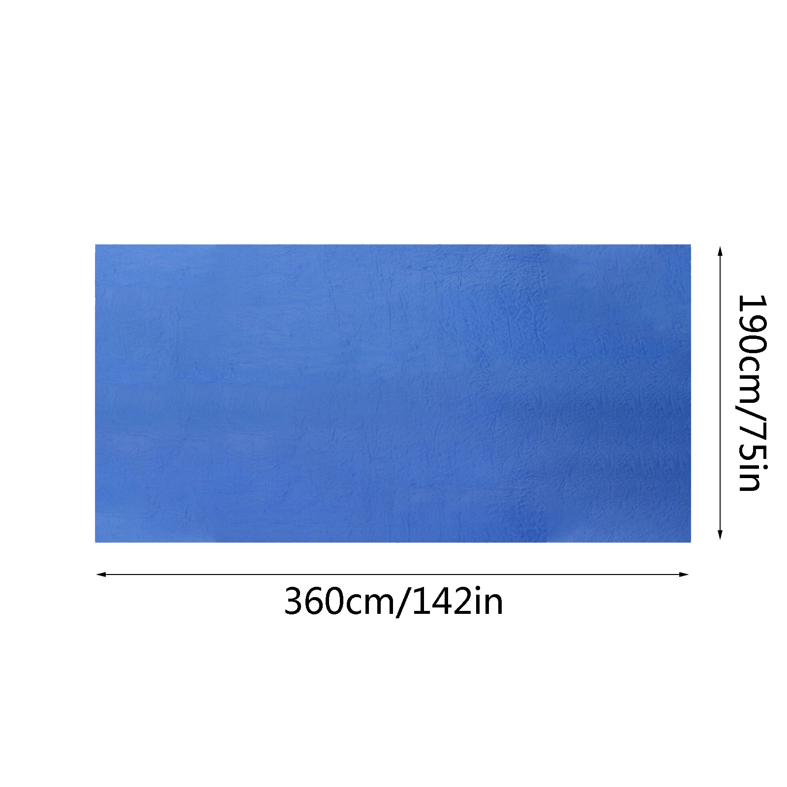 Pntutb Square Pool Cover Protector Foot Above Ground Blue Protection ...