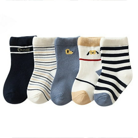 

Newborn Socks Indoor Animals Slipper Shoes Antislip Booties First Walkers Socks Blue S