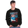 thumbnail image 5 of Street Fighter Chun Li Born Fly Sweatshirt for Men or Women Brisco Brands S, 5 of 6
