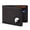 Black, variant on Men’s Bifold Full-Grain Leather Wallet with AirTag Holder, RFID Blocking, 9 Card Slots, ID Window (Black)