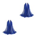 thumbnail image 2 of Qarigey Bufanda de empalme de bolas de lana Pañuelo cómodo No se ensucia fácilmente Diseño aerodinámico No daña la piel Silenciador a Type2 NO2, 2 of 6