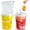 700ml/24oz, variant on Mini Drink Buckets with Lids and Straws, 24oz Reusable Clear Plastic Bucket Cups for Drinks, 5/10/15/20Sets Mini Bucket for Drinks, Suitable for Outdoor Beverage Packaging Pool Party