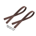 thumbnail image 2 of Minkissy Sac Fourre-Tout Ceinture Sangle Lot de 2 Design Classique Brun Rougeâtre Bande Droite Sac à Main pour Femmes, 2 of 8