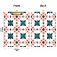 thumbnail image 5 of FORMRS Acrylic Clipboard with Low Profile Clip Standard A4 Letter Size, 12.5" x 9", Flowers Geometric Pattern, 5 of 8