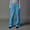 Blue#1, variant on LEBONYARD Trousers for Women High Waisted,Womens Pants under $10,Women's Striped Casual Pants with Wide Legs Comfortable and Loose Fitting Pants Green S