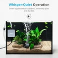 thumbnail image 2 of NICREW Nano Silent Aquarium Air Pump, Corded Electric, Aquarium Aerator with Accessories for Up to 10 Gallon Fish Tank, Super Quiet, 0.3 L/min, 1.5 Watts, 2 of 5