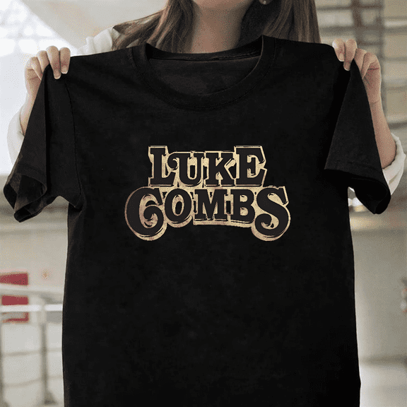 Luke Combs Vintage 2 Music Band Retro Graphic Funny Unisex T-Shirt, up to size 3XL.