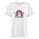 thumbnail image 4 of Camiseta de Profesor de Mujeres, 100 Días Feliz de la Escuela Imprimir Carta de Manga Corta para el Uso Casual Y de Fiesta, la Enseñanza Tee de Moda Temática, 4 of 4