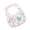 Light Blue, variant on Lovskoo Neutral Baby Bibs Newborn Toddler Trendy Cute Cartoon Pattern Cotton Gauze Frenulum Bib Saliva Towel for 0-3 Years Orange
