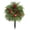 Z2#Green, variant on Artificial Flowers with Ground Stakes, Artificial Topiary Ball Florals, Garden Stake Faux Greenery Shrubs Garden Accessories, UV Resistant Faux Summer Plants, Wedding Decoration, 15.375 in,Blue