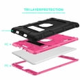 thumbnail image 4 of iPad 2 Case, iPad 3 Case, iPad 4 Case, Dteck Shockproof Stand Kids Case Protective Cover, Black / Rose, 4 of 6