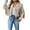 Khaki blazer jackets, variant on yoeyez Fringe Coat for Women Faux Suede Leather Cowboy Style Coat Long Sleeve Tassels Cardigan Short Coat for Autumn Women Blazers and Suit Jackets Blazer Jackets for Women