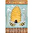 thumbnail image 3 of Toland Home Garden Bee Happy 28 x 40 Inch Decorative Cute Buzzing Bees Hive House Flag, 3 of 4