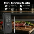 thumbnail image 6 of 2 Probe Wireless Meat Thermometer Bluetooth, App Controlled, IP67 Waterproof, Wireless Cooking Thermometer for Grill, Oven, Rotisserie, 6 of 8