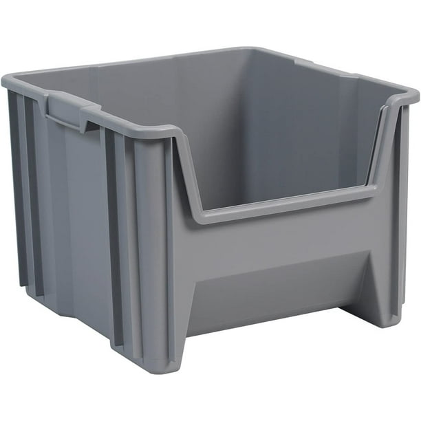 AkroMils StackNStore Storage Bins 13018 Stackable Heavy Duty