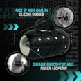 thumbnail image 4 of Egg Weights Compact Hand Dumbbell Set, Black, 3 lb, 4 of 15