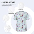 thumbnail image 3 of Vsdgher Poodle Dog Mens T-Shirts Baseball Vintage Fashionable Lightweight Casual Crew Neck Slim Fit with Long Sleeves-4X-Large, 3 of 7