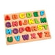 thumbnail image 3 of Tablero de rompecabezas de madera para niños, bloques de juego a juego, regalos de vacaciones, rompecabezas gruesos, juguete educativo para Alfabeto Grande, 3 of 8