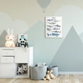thumbnail image 2 of Stupell Industries Nautical Shark Chart Watercolor Marine Animals Canvas Wall Art by Ziwei Li, 2 of 6