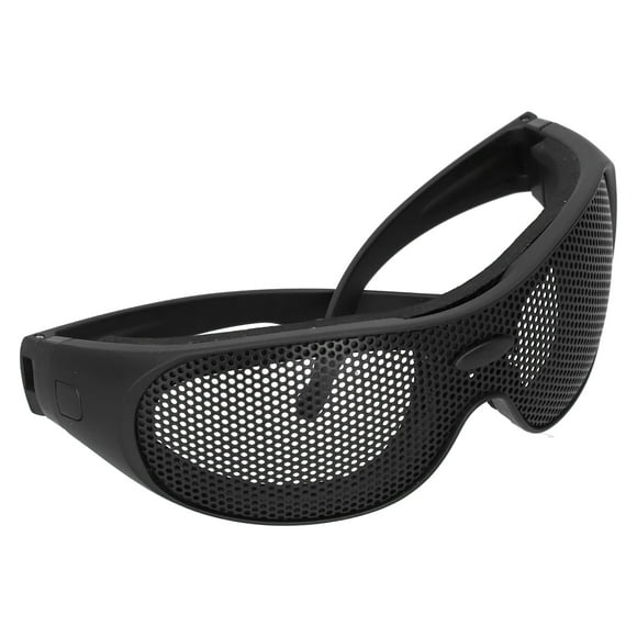 LHCER Safety Goggles Impact Resistant Iron Mesh Pattern UV400 for Military Fans CS Outdoor Game,Impact Resistant Glasses, Air-soft Goggles