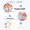 thumbnail image 3 of Multicolor Star Thumbtacks Thumb Tacks Cute Decorative Star Pins 0.8x0.6In Offices Thumbtacks for Maps Corkboard Offices Home Decor 25pcs, 3 of 6