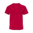 thumbnail image 3 of Hanes Nano-T Kids` T-Shirt, M, Deep Red, 3 of 4