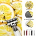 thumbnail image 5 of Area Rugs 5'x7', Summer Lemon Carpet Runner Indoor Outdoor Rugs Home Decor Aesthetic, Modern Oil Painting Yellow Fruits Non Slip Mats Washable Accent Rug for Living Room Bedroom, 5 of 8