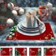 thumbnail image 1 of Juego de manteles individuales de Navidad de 1 - Manteles de mesa impresos de Holiday Blessings, protectores térmicos aislantes de poliéster de 17,7"x11,8", 1 of 6