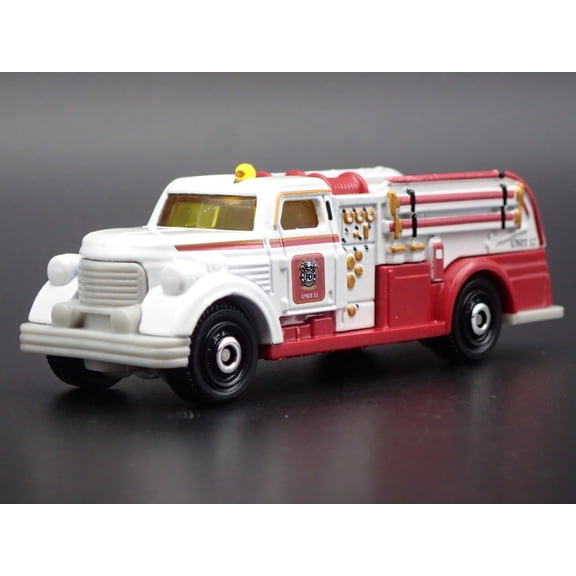 Open Box VINTAGE FIRE TRUCK THEME 1:64 MB SCALE COLLECTIBLE DIORAMA DIECAST MODEL CAR