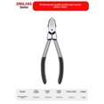 thumbnail image 1 of DELIXI 7-Inch Professional-Grade Industrial Diagonal Pliers with Thin Precision Blades - Multi-Functional Electrician's Cutting Tool for Intricate Tasks, Pipe Work & General Purpose Use, Comfortable, 1 of 6