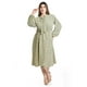 thumbnail image 1 of Vestido estampado con laso Roman Fashion /Tallas Extras, 4322 (Verde militar) verde oscuro 40, 1 of 6