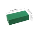 thumbnail image 3 of Professional Floral Foam Brick - 3 Pack Oasis for Fresh & Dried Flowers, Wedding Bouquets, Centerpieces - High Density Water Retaining Foam, 3 of 6