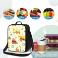 thumbnail image 4 of Picia Heavy Equipment Lunch box Lunch bag for men women Large capacity Lunchbox Reusable Lunch bags Insulated Lunch bag Lunch box cooler, 4 of 9