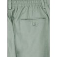 thumbnail image 3 of Ma Croix Mens Premium Soft Linen Pants Wrinkle Resistant Flat Front Classic Slacks, 3 of 6