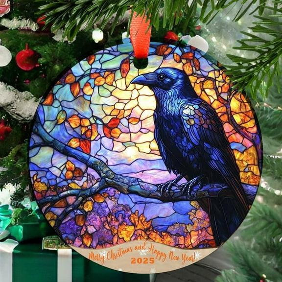 Crow 49 Christmas Ornament, Holiday Tree Ornament, Gift for Mom, Love Day Home Decor, Festival Gift Ornament, Keepsake 2025