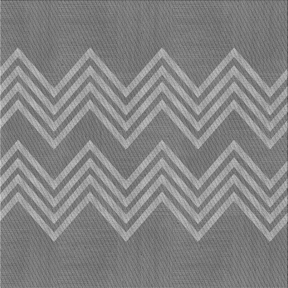 Ahgly Company Indoor Square Patterned Dim Gray Area Rugs, 6' Square