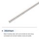 thumbnail image 4 of Varilla redonda de acero inoxidable de 2mm x 300mm, barra sólida de metal para bricolaje, modelo de avión 10pcs, 4 of 5