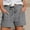 A1 Grey, variant on Gauze Shorts for Women Cute Shorts Linen Blend Casual Shorts Flowy Shorts Pull-On Pants 2026 Beach Vacation Clothes Gauze Short Resort Wear Elastic Waist Drawstring Comfy Shorts Tapered Pant L