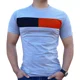 thumbnail image 1 of Playera Manga Corta Franja Bicolor A061 Full, 1 of 3