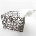 thumbnail image 5 of Paper Rope Storage Utilities Baskets Totes Set of 4 Grey, 5 of 6
