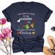 thumbnail image 1 of Camiseta Cuello Redondo Hangout With My Chickens Azul Marino XL FLhrweasw Para estrenar, 1 of 1