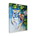 thumbnail image 3 of Trademark Fine Art Marcia Baldwin Koi Koi And Lily Canvas Wall Art - 24x32, 3 of 5