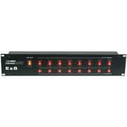 On/Off Lighting Power Control Center w/8 On & Off Switches & w/8 momentary buttons