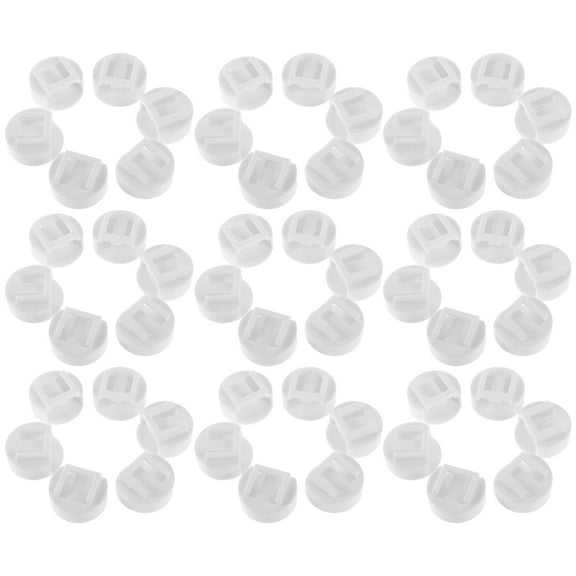 Masteelf 60 Pcs Car Air Vent Clips Slot Auto Fresher Outlet Perfume Conditioner Clips Adapter Car Air Conditioner Outlet Clips Holder For Office Home Car