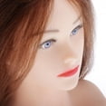 thumbnail image 6 of yotijay Styling Mannequin Head Salon Training Manikin Head 27'' Dark Brown, 6 of 8
