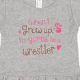 thumbnail image 4 of Inktastic Wrestling Future Wrestler Girls Girls Toddler Dress, 4 of 5