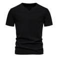 thumbnail image 2 of pstuiky camisetas de manga corta para hombre, Camiseta de manga corta con cuello redondo y estampado de letras para hombre camisas casuales para hombre m, 2 of 7