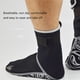 thumbnail image 4 of Mantenga el buceo de 3 mm calcetines de buceo Botas de agua Manténgase al calentamiento Accesorio de la playa Calzo de traje de neopreno Sporting Sporting Socks para adultos plata XL Advancent OD003104-11, 4 of 7