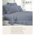 thumbnail image 2 of Dormir Twin XL Cotton Sheets Set Dark Grey 400 Thread Count, 3 Piece Sateen Weave Long Staple Cotton Bed Sheet Set, 16 inches Twin XL Size Deep Pocket Sheet Set, 2 of 7
